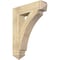 Ekena Millwork Thorton Arts & Crafts Rough Sawn Bracket, Douglas Fir, 6"W x 28"D x 36"H BKT06X28X36THR03RDF - alternate 1